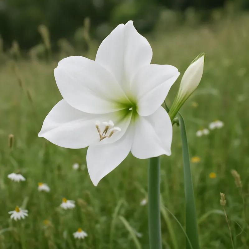 Amaryllis bianca - immagine 4