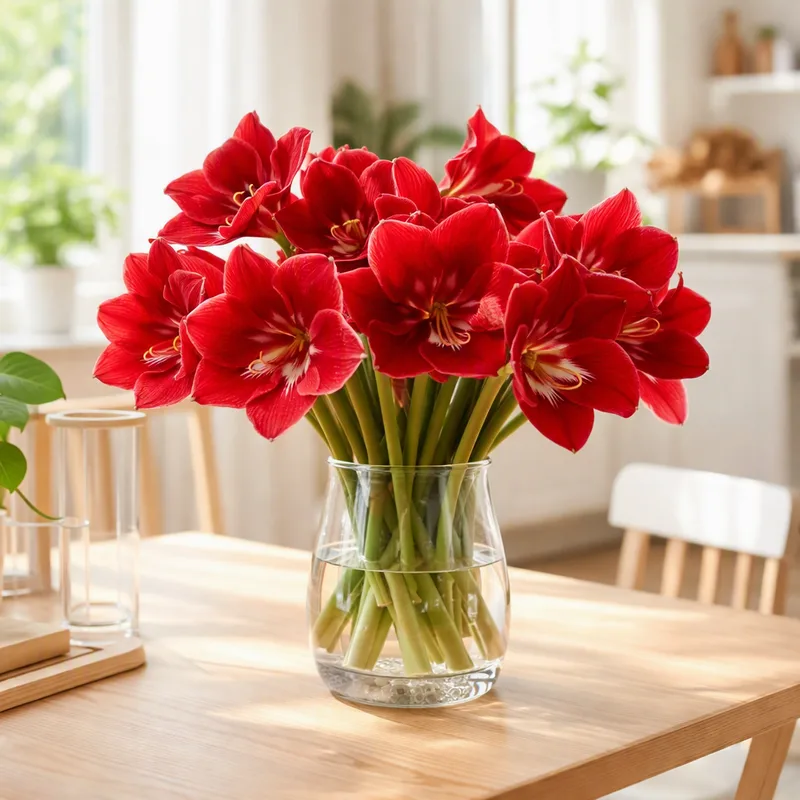 Amaryllis classica rosa - immagine 2