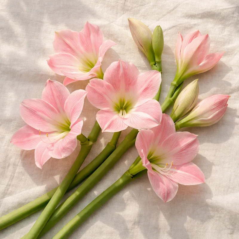 Amaryllis rosa - immagine 4