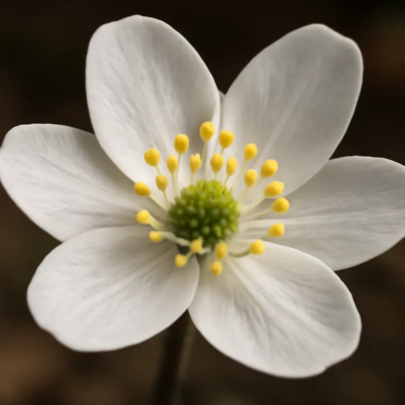 Anemone epatica bianca - immagine 2