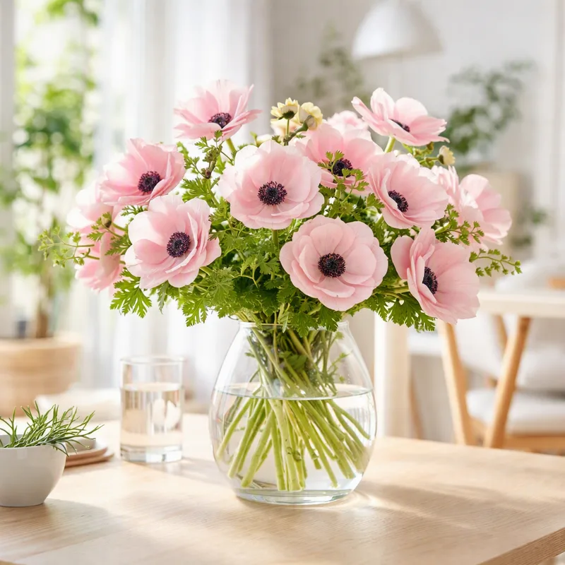 Anemone rosa - immagine 2