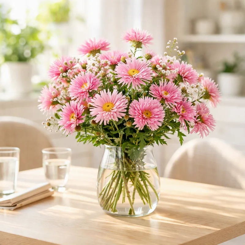 Aster rosa - immagine 2
