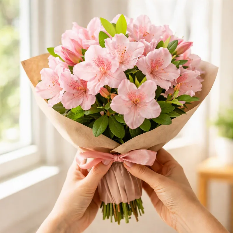 Azalea rosa - immagine 3