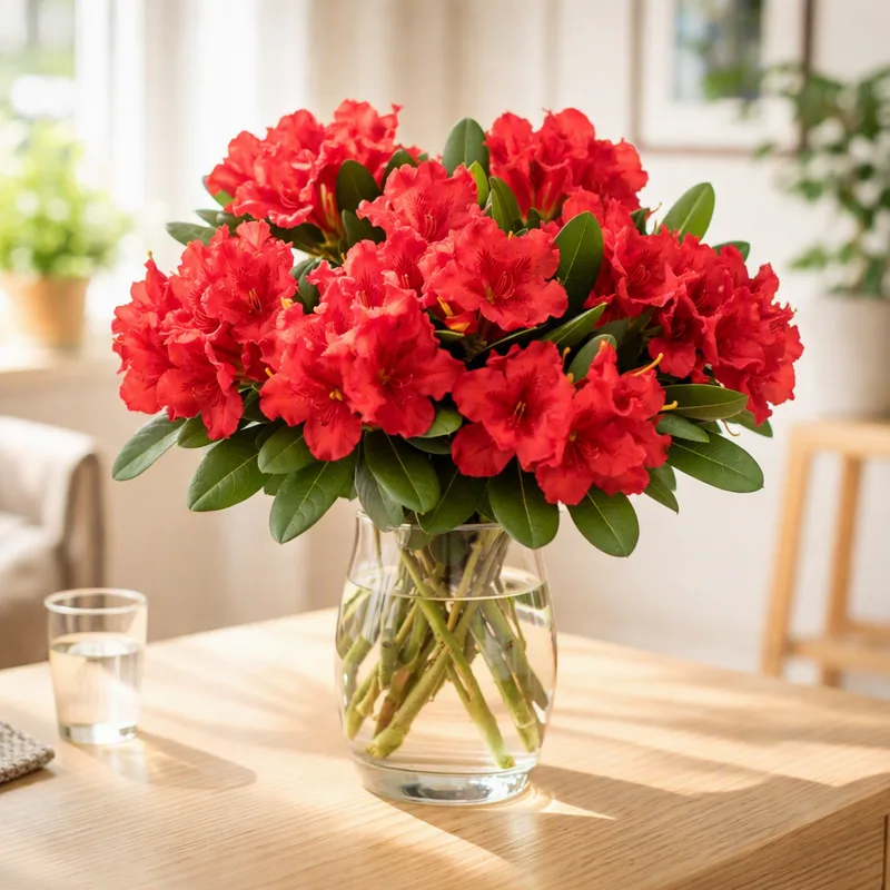 Azalea rossa - immagine 2