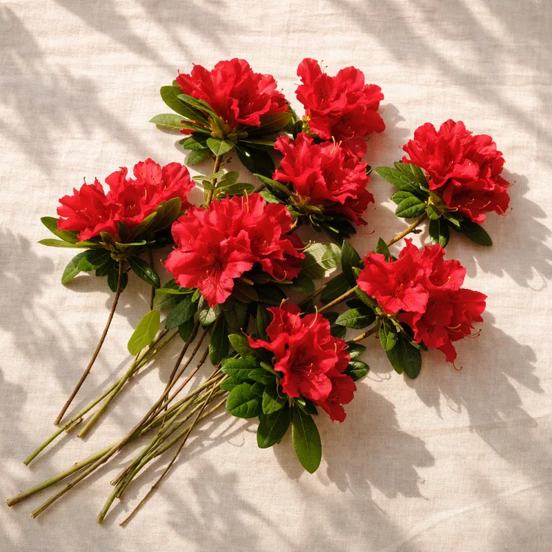Azalea rossa - immagine 4