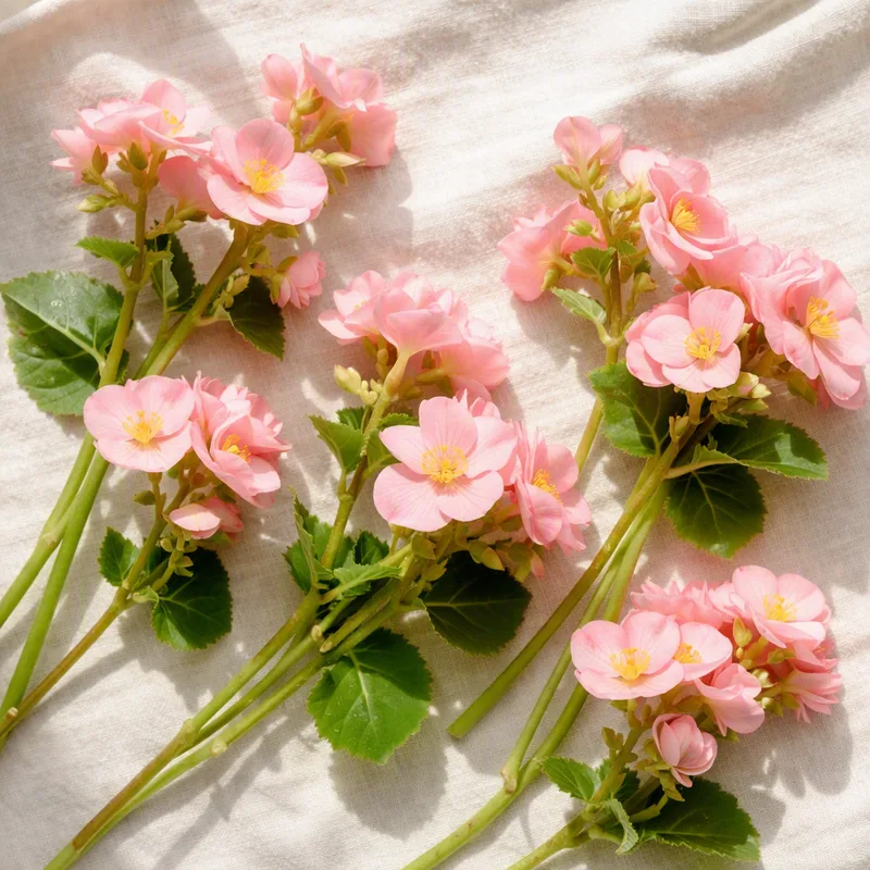 Begonia rosa - immagine 4