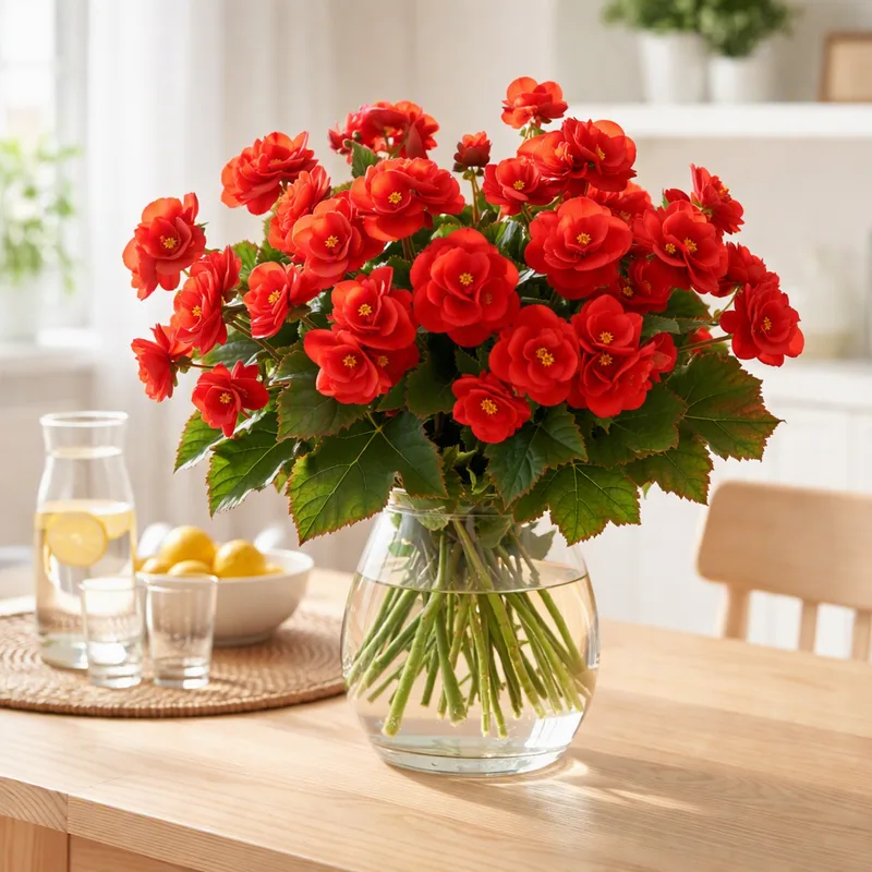 Begonia rossa - immagine 2