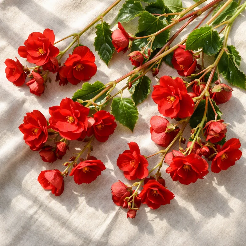 Begonia rossa - immagine 4