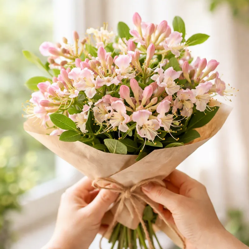 Caprifoglio rosa - immagine 3