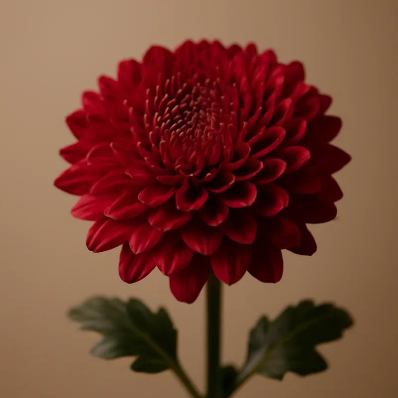 Crisantemo rosso