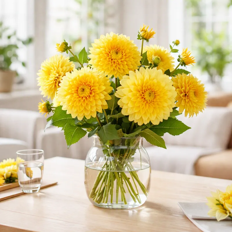Dalia classica gialla - immagine 2