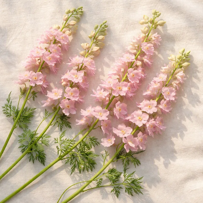 Delphinium rosa - immagine 4