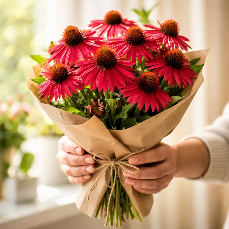 Echinacea rossa - immagine 3