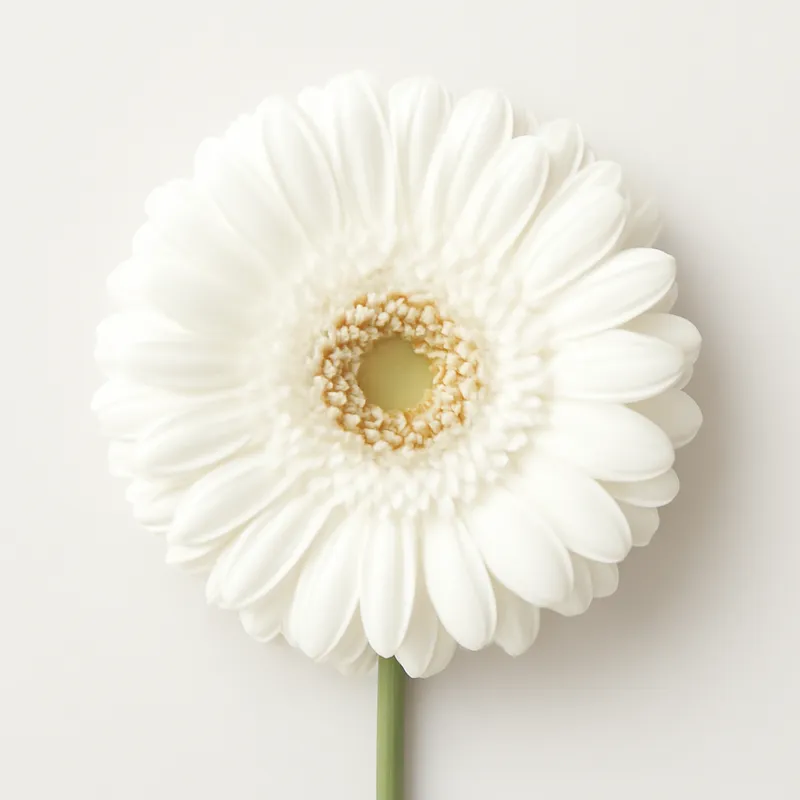Gerbera bianca