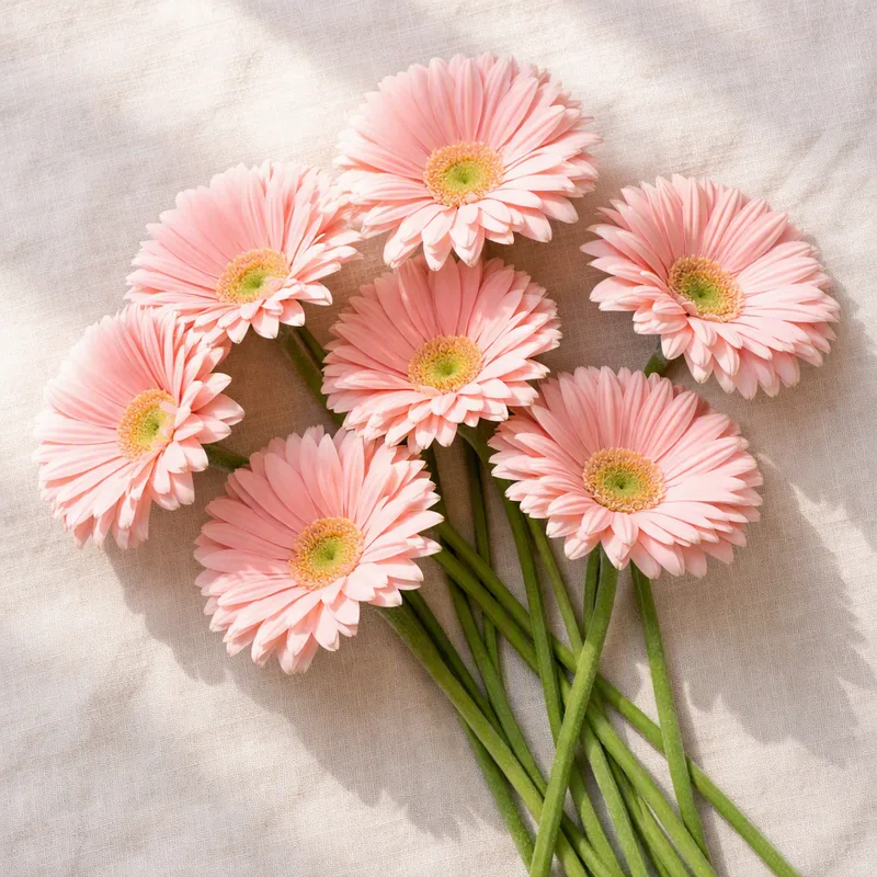 Gerbera rosa - immagine 4