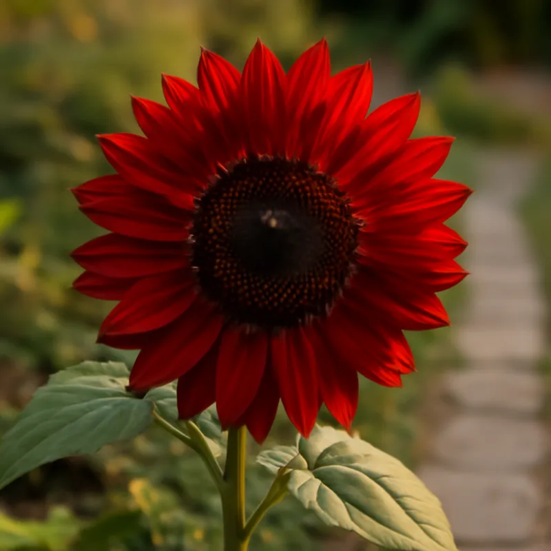 Girasole rosso - immagine 4