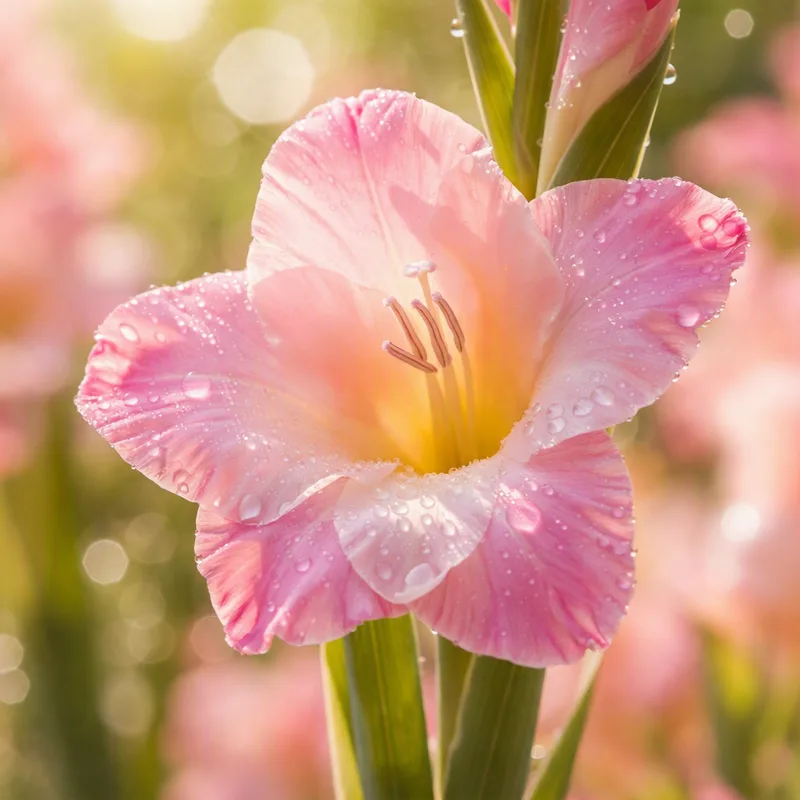 Gladiolo rosa - immagine 1