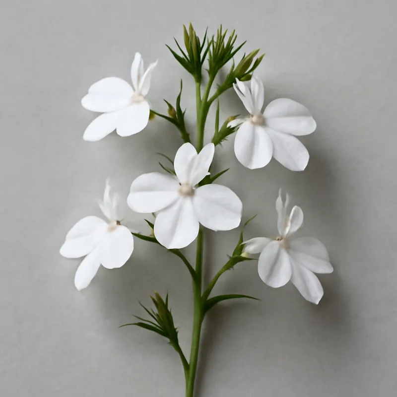 Lobelia bianca