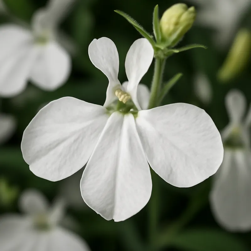 Lobelia bianca - immagine 2