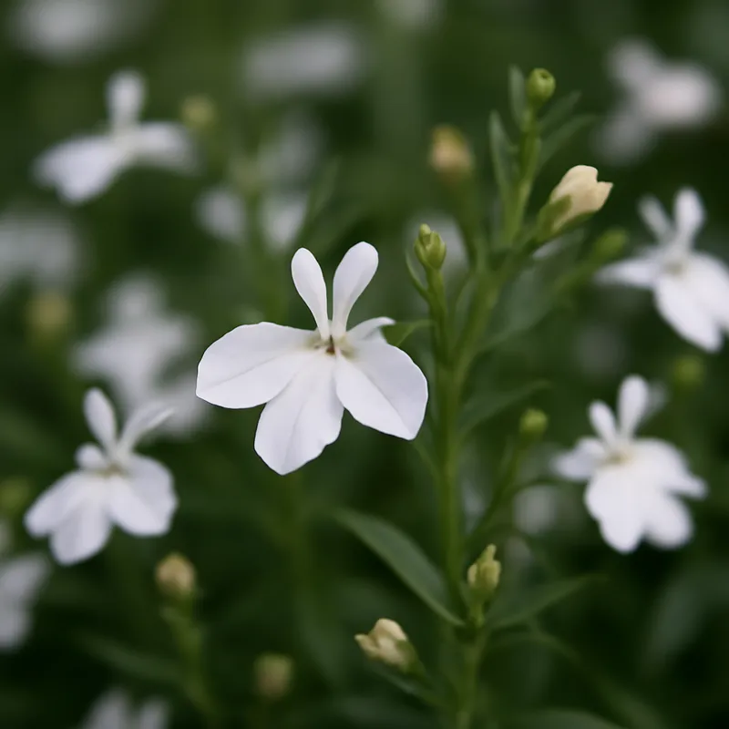 Lobelia bianca - immagine 4