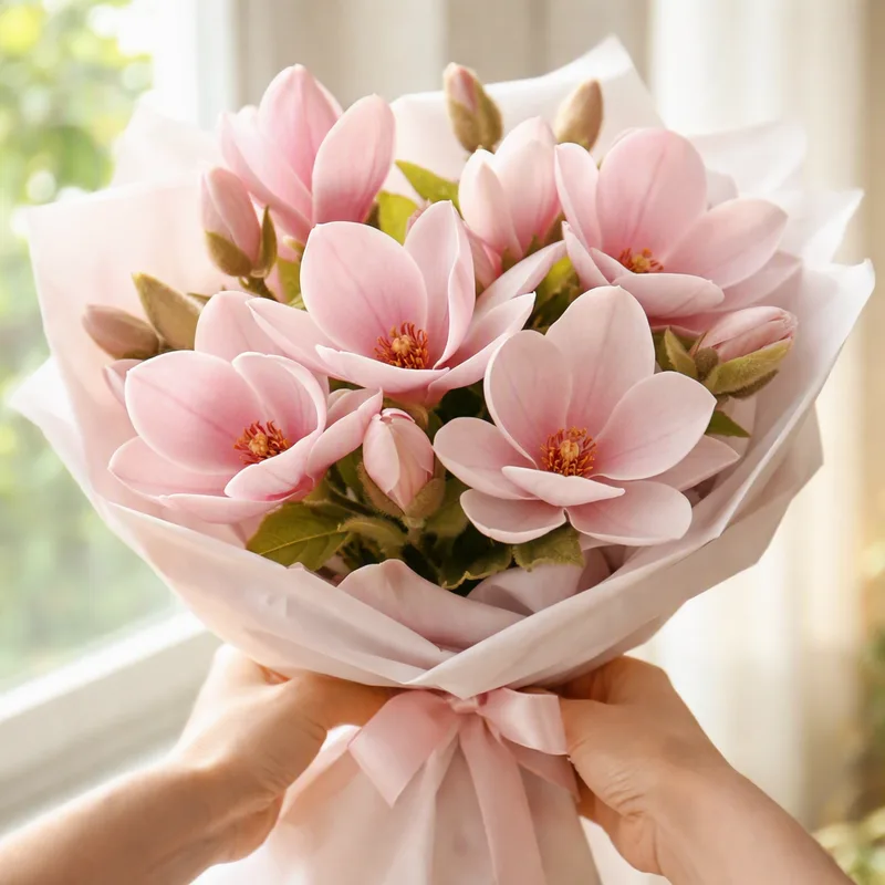 Magnolia rosa - immagine 3