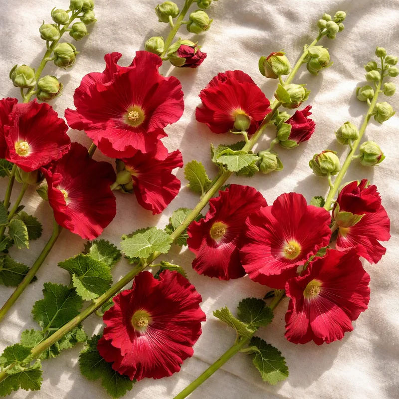 Malva reale rossa - immagine 4