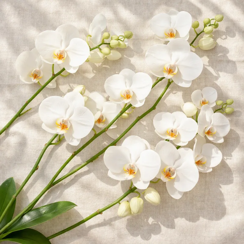 Orchidea Bianca (Phalaenopsis) - immagine 4