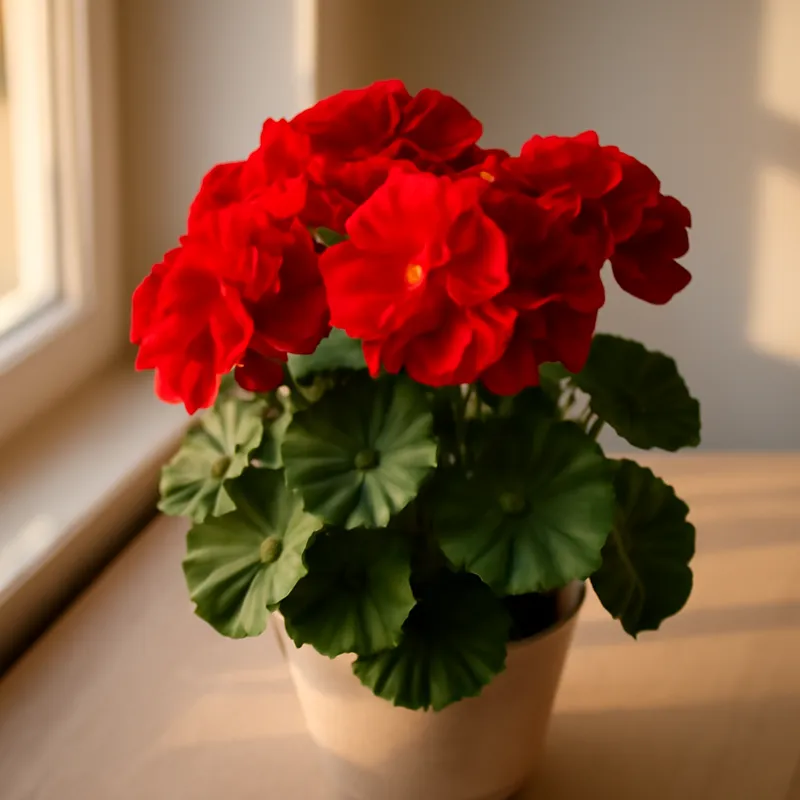 Pelargone rosso - immagine 3