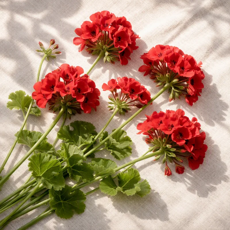 Pelargonio rosso - immagine 4
