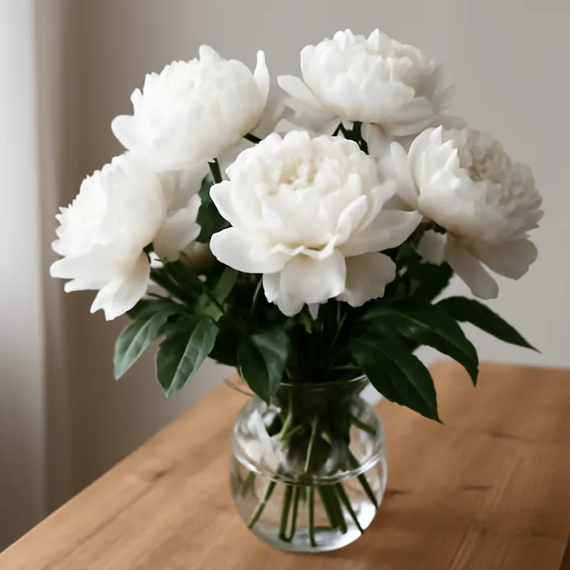 Peonia bianca - immagine 3