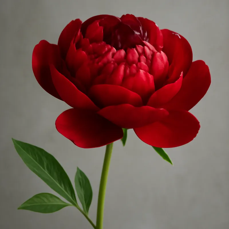 Peonia rossa