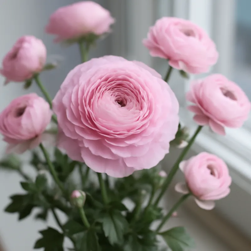 Ranuncolo rosa - immagine 3