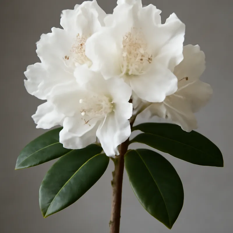 Rododendro bianco