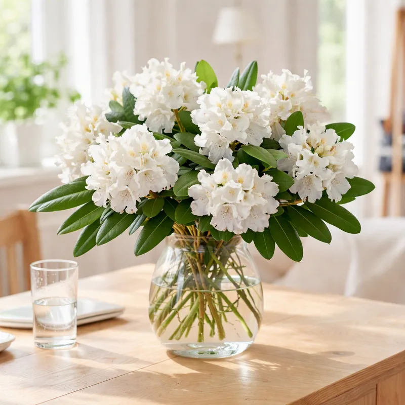 Rododendro bianco - immagine 2