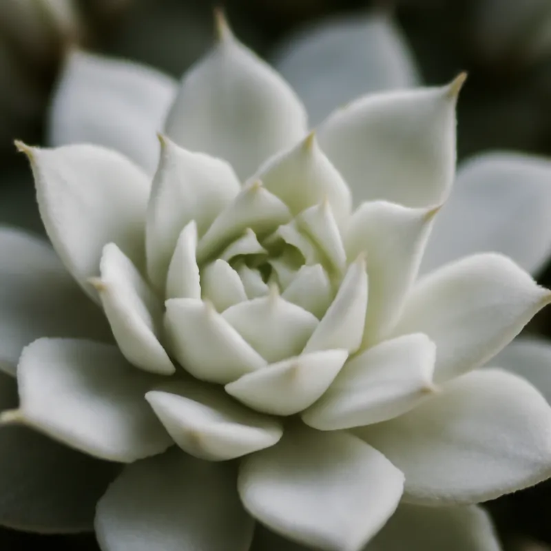 Sempervivo bianco - immagine 2