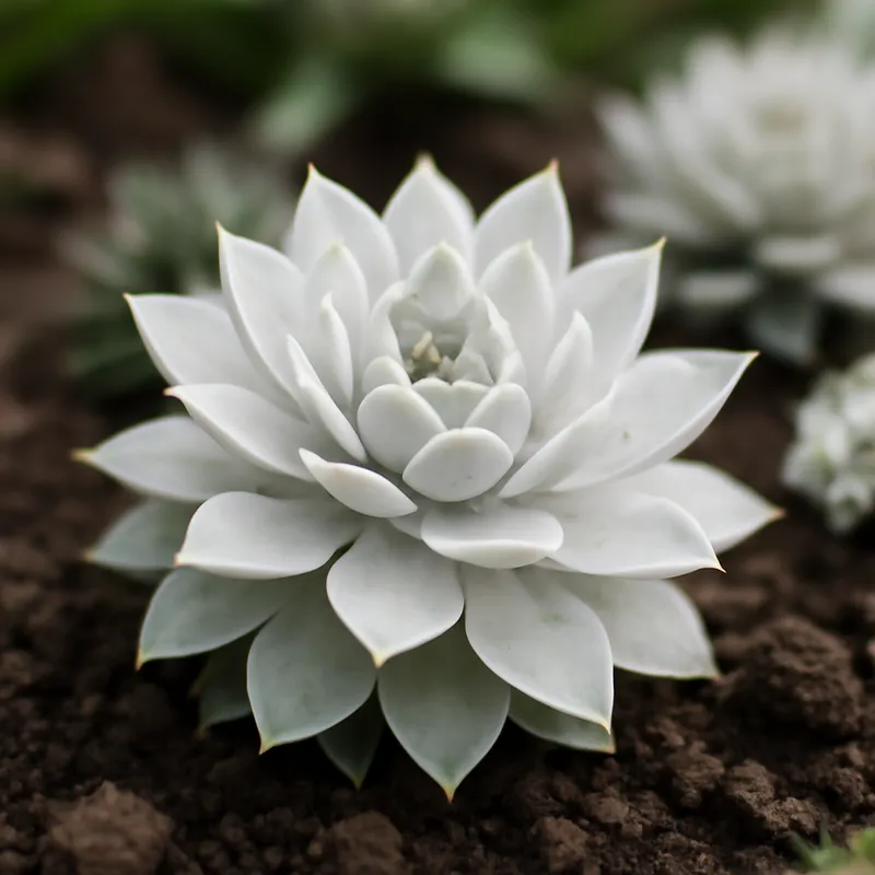 Sempervivo bianco - immagine 4