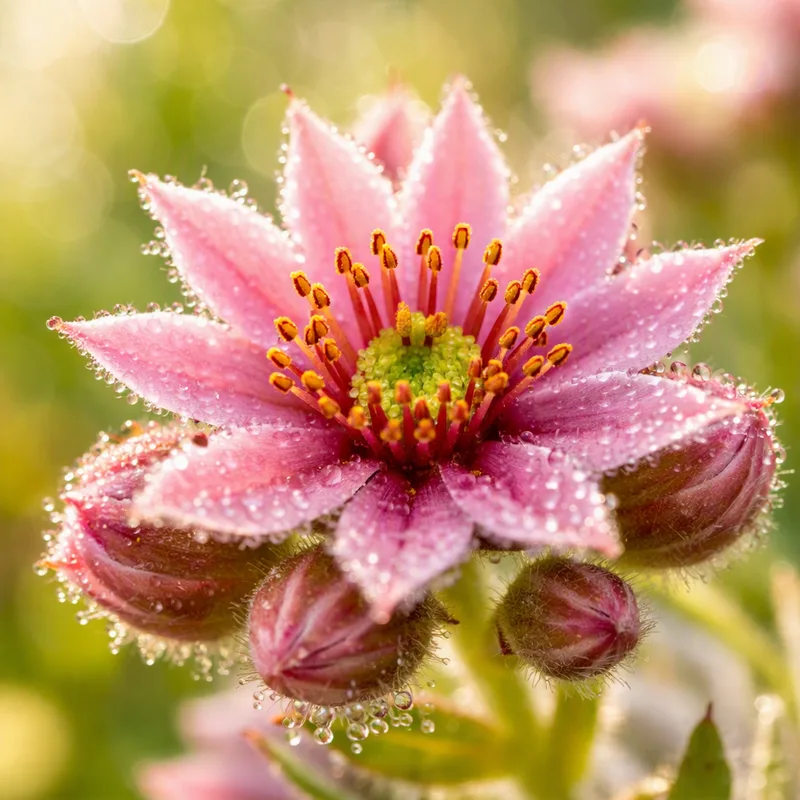 Semprevivo rosa - immagine 1