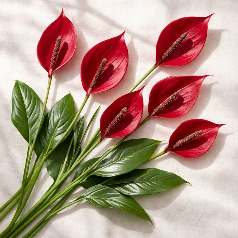 Spathiphyllum rosso - immagine 4