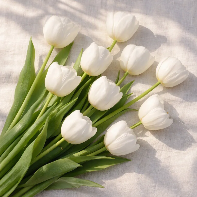 Tulipano bianco - immagine 4