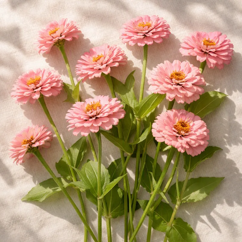 Zinnia rosa - immagine 4