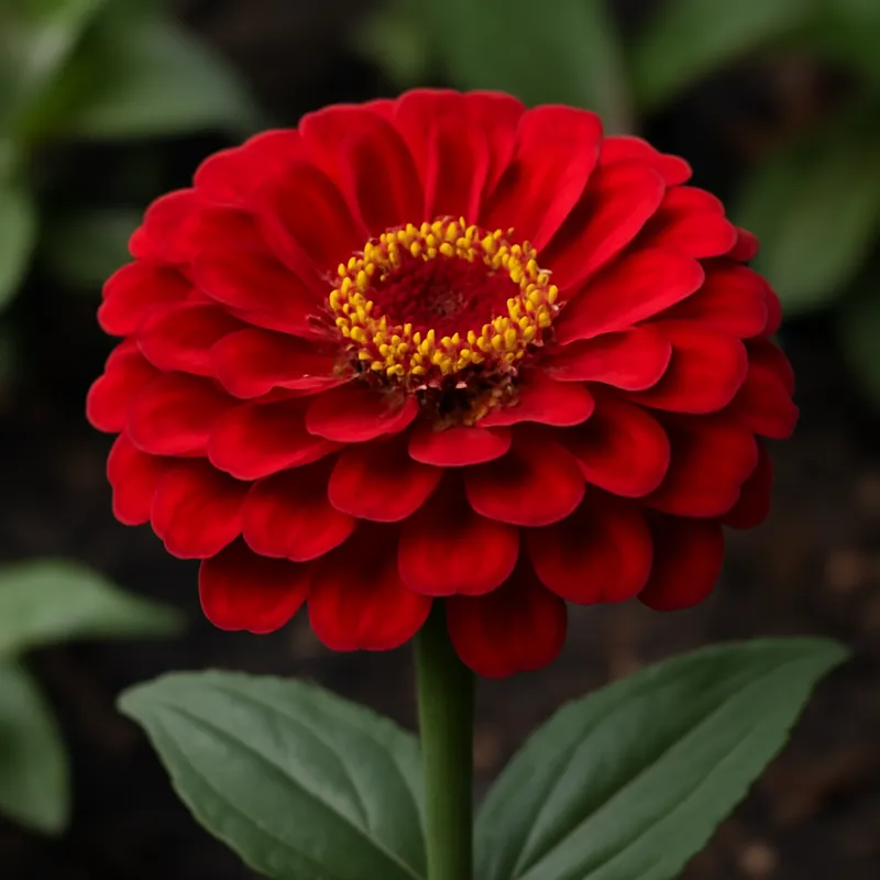 Zinnia rossa - immagine 4